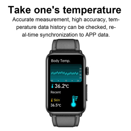 Bluetooth Smart Watch ECG Blood Glucose Heart Rate Monitor | 1.57 Inch HD Touch Screen Fitness Tracker IP67 Waterproof NFC Calling