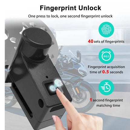Motorcycle Accessories Smart Disc Brake Lock