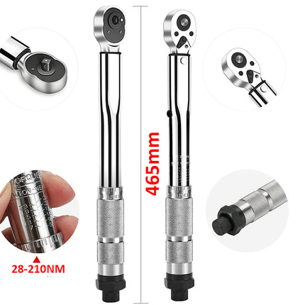 Tension wrench with interchangeable heads on a white background