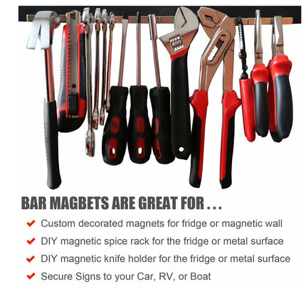 10Pcs Strong Neodymium Bar Magnets | NZ Sale