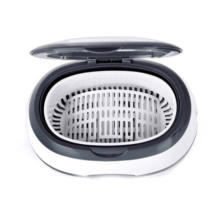 White and gray kitchen spinner on a white background