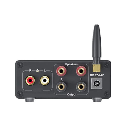 100W HiFi Bluetooth Power Amplifier - Compact Stereo Amp for Speakers  | 2 Channel, DC 12-24V