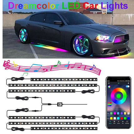 Car LED Rock Lights Underglow Kit