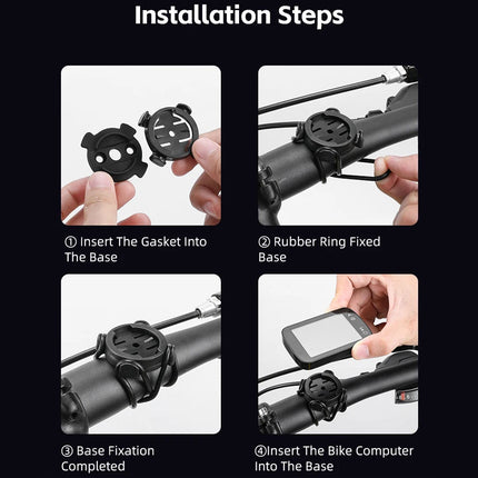 GPS Bike Computer Wireless 5-Star Positioning IP67 Waterproof, 2.4" Anti-Glare LCD, Tracks Speed Altitude Slope and Distance, 700mAh Battery