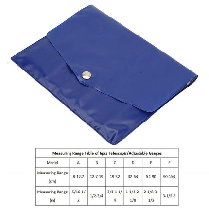 Telescopic Gauge Set 6 Pcs | NZ Sale