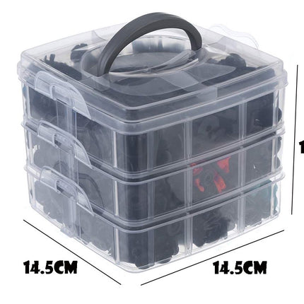635PCS Car Body Trim Clips Bumper Retainer Fastener Kit