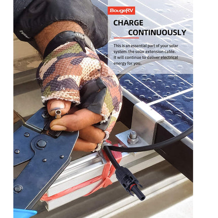 Solar Cable with MC4 Connectors