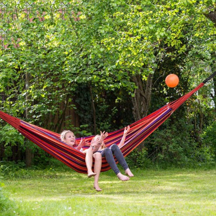 Portable Hammock Canvas Camping Double Outdoor Garden Hammock 200kg 2 Person