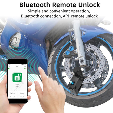 Motorcycle Accessories Smart Disc Brake Lock