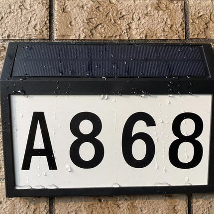 Solar House Numbers | NZ Sale