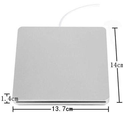 Rectangular object with dimensions labeled on a white background