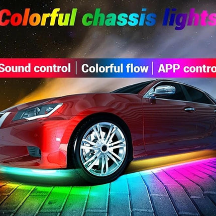 Car LED Rock Lights Underglow Kit