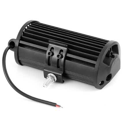 Black mechanical component with wiring on a white background