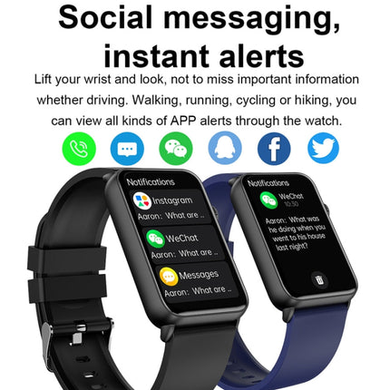 Bluetooth Smart Watch ECG Blood Glucose Heart Rate Monitor | 1.57 Inch HD Touch Screen Fitness Tracker IP67 Waterproof NFC Calling
