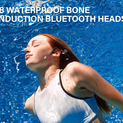 Bone Conduction Headphones IP68 Bluetooth MP3 16GB Swimming