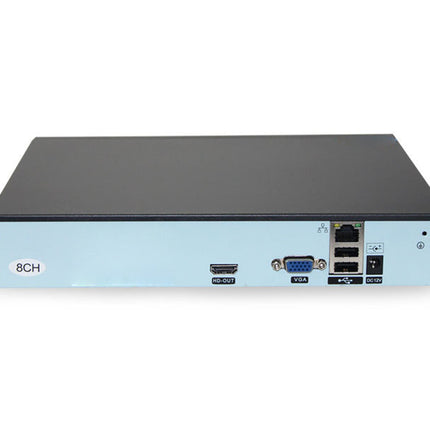 Network device with multiple ports on a white background
