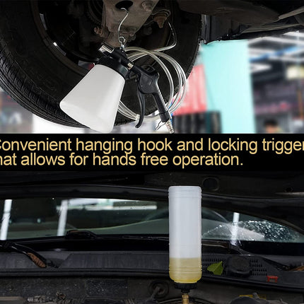 Pneumatic Car Brake Fluid Bleeder Tool Brake Oil Replacement Kit