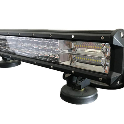 LED light bar on a white background