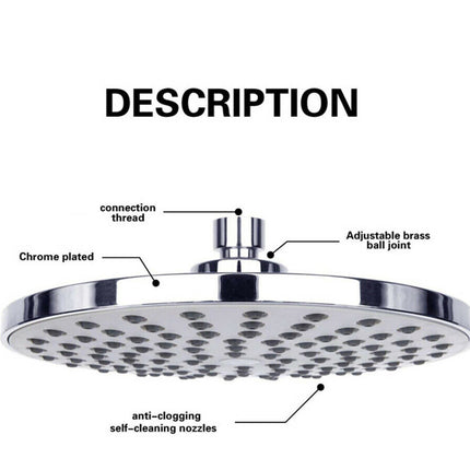 Round Shower Head | NZ Sale