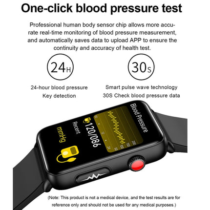 Bluetooth Smart Watch ECG Blood Glucose Heart Rate Monitor | 1.57 Inch HD Touch Screen Fitness Tracker IP67 Waterproof NFC Calling