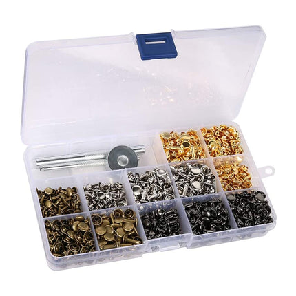 Leather Rivets Double Cap Rivets Sets | NZ Sale