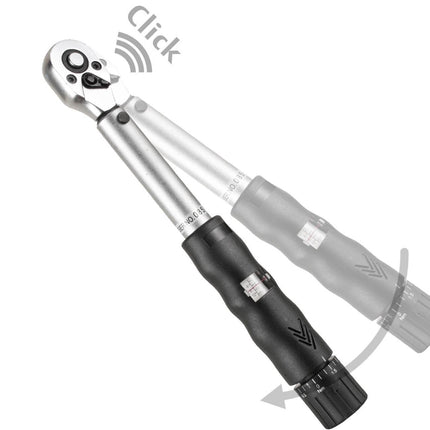 Tire pressure gauge with digital display on a white background