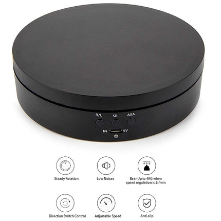 Electric Rotating Turntable Display for Jewelry, Watches