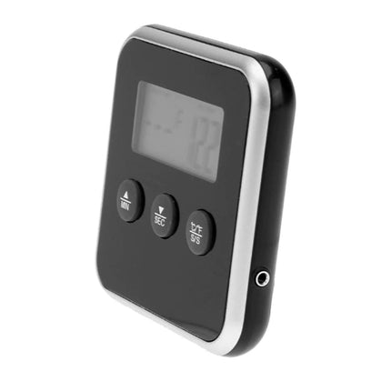 Digital BBQ Thermometer - Target Temp Alert - Magnetic | 1M Cord | 19.3cm Probe | 0-250°C Range | For Meat, Oven, Grill, Smoker