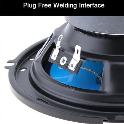 Close-up of a welding interface with 'Plug Free Welding Interface' text above it.