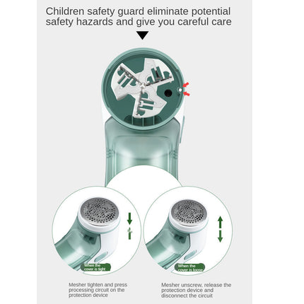 Children safety guard product with text on a white background