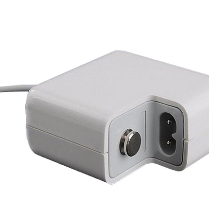 White electronic device with ports on a white background