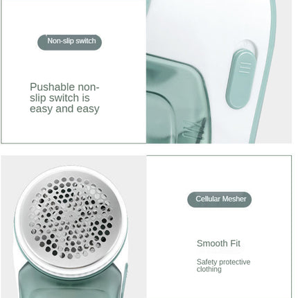 Product features with text labels on a white background