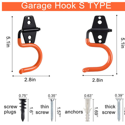 Garage Hooks Tool Storage Workshop Organiser | NZ Sale