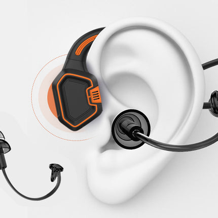Bone Conduction Headphones IP68 Bluetooth MP3 16GB Swimming