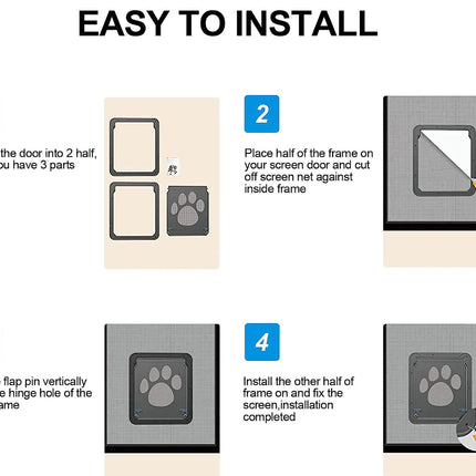 Pet Cat Door Small | NZ Sale