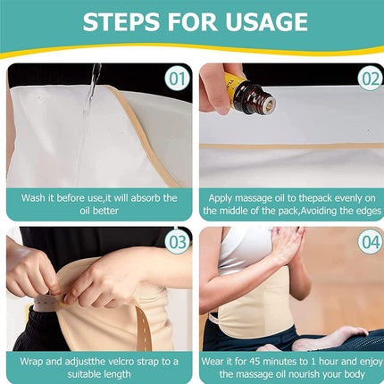 Castor Oil Wrap Belt | NZ Sale
