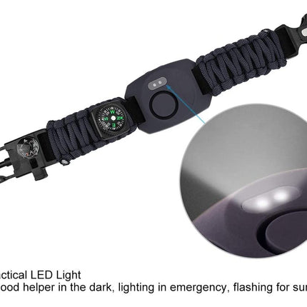 Emergency Survival Kit Bracelet | NZ Sale