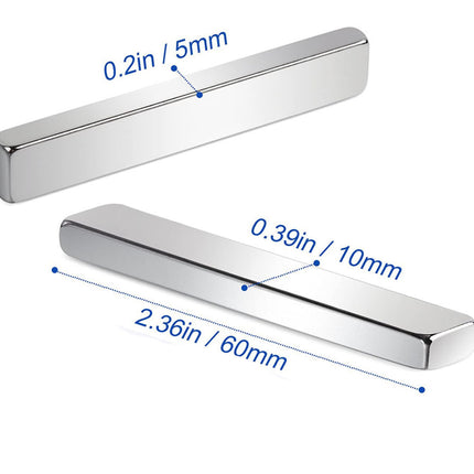 10Pcs Strong Neodymium Bar Magnets | NZ Sale