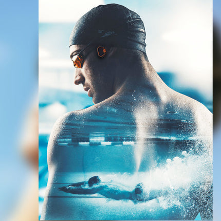 Bone Conduction Headphones IP68 Bluetooth MP3 16GB Swimming