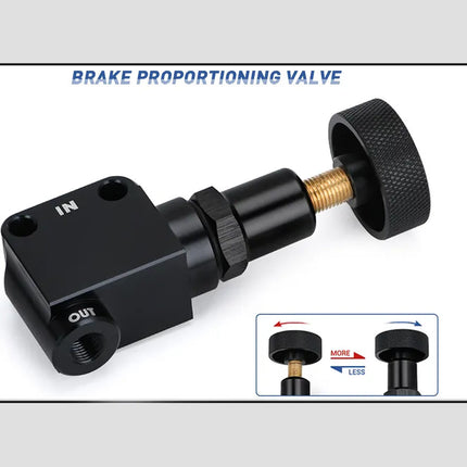Adjustable Brake Proportioning Valve
