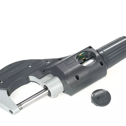 A black and silver hydraulic line cutter tool with a separate black cap, shown on a plain white background.