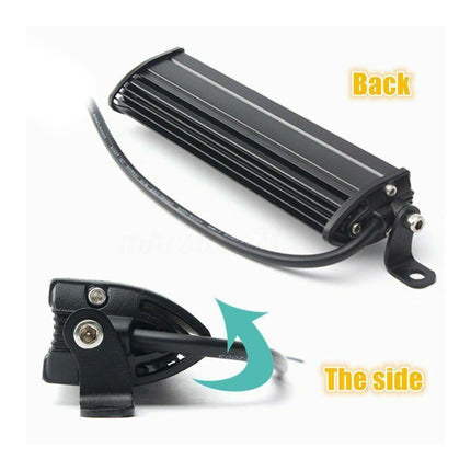 Black electronic component with text indicating 'Back' and 'The side' on a white background