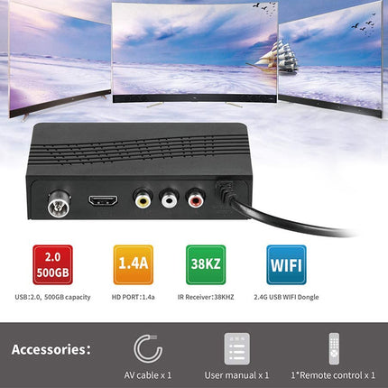 Electronic device with connectivity ports and features displayed on a screen