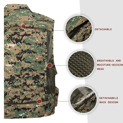 Outdoor Nylon Fishing Vest 2XL