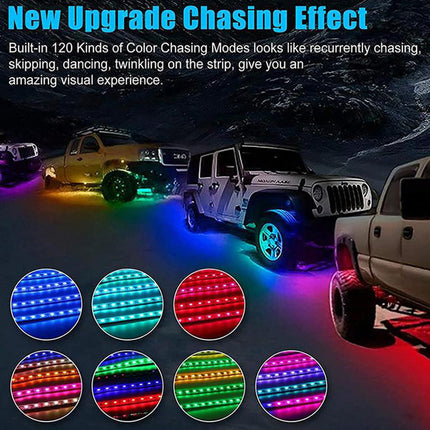 Car LED Rock Lights Underglow Kit