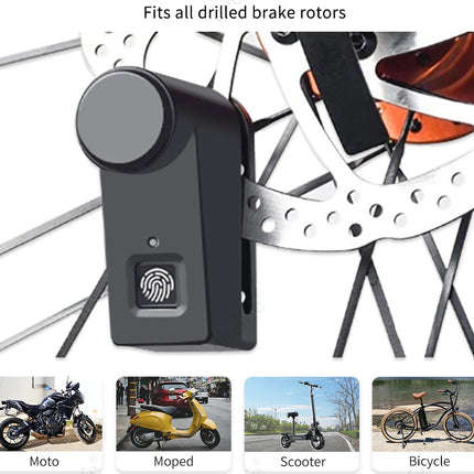 Motorcycle Accessories Smart Disc Brake Lock