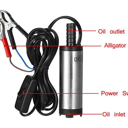 Submersible Oil Pump 12V 30L/Min