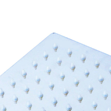 Pattern of small ice cream cones on a white background